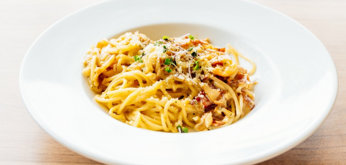 Carbonara z tagliatelle